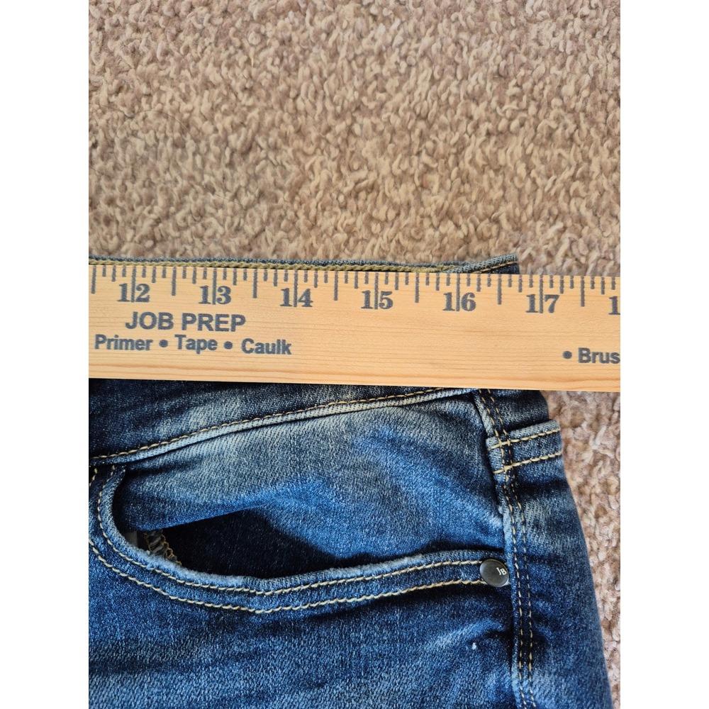 Judy Blue Skinny Fit Button Fly Jeans Medium Wash High Rise Size 15/32 - Picture 5 of 9